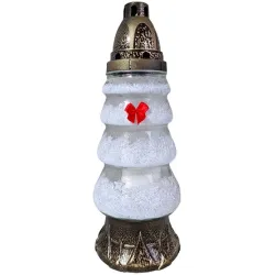 ZNICZ CHOINKA DUŻA Z BROKATEM - 763 ( 1 szt. )